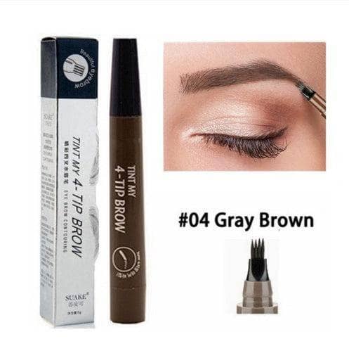 Feutre à sourcil microblading waterproof Gris marron maman sans notice