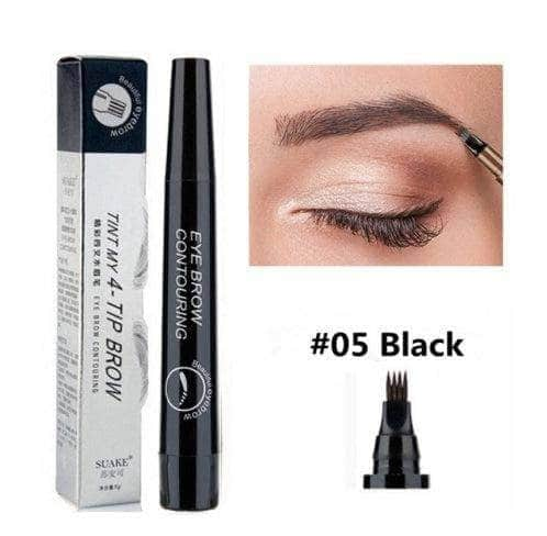 Feutre à sourcil microblading waterproof Noir maman sans notice