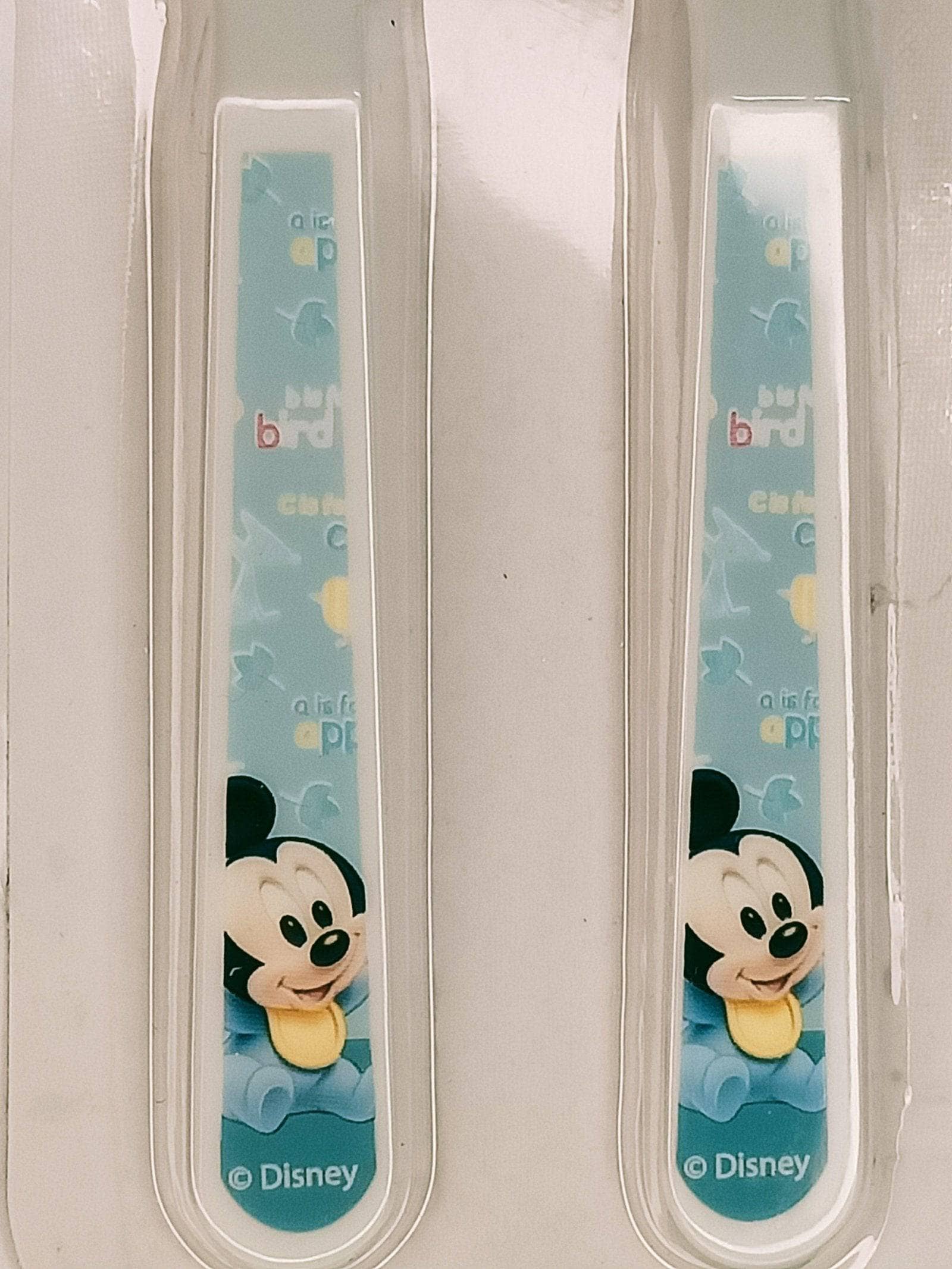 Lot de cuillères pour enfant Mickey de Disney maman sans notice