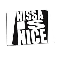 Magnet de Nice - NISSA IS NICE noir maman sans notice