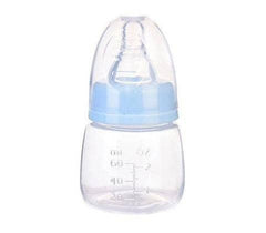 Mini biberon bleu à eau ou jus 60 ml maman sans notice