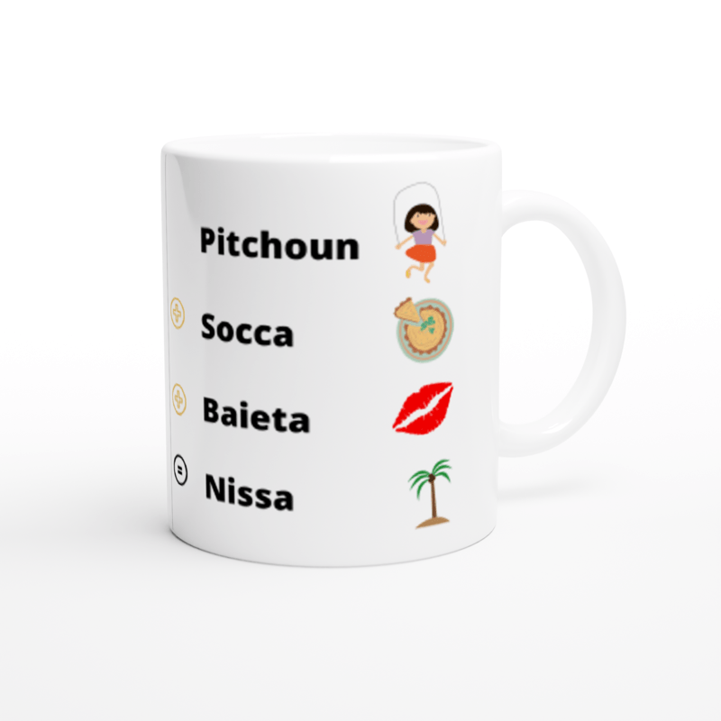 Mug de Nice - LOU PITCHOUN SOCCA BAIETA maman sans notice