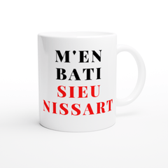 Mug de Nice - M'EN BATI SIEU NISSART maman sans notice