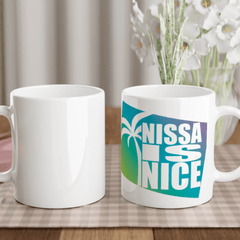 Mug de Nice - NISSA IS NICE maman sans notice