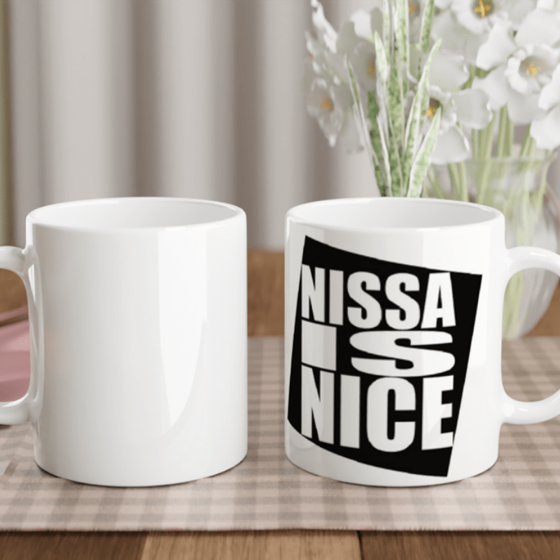 Mug de Nice - NISSA IS NICE maman sans notice