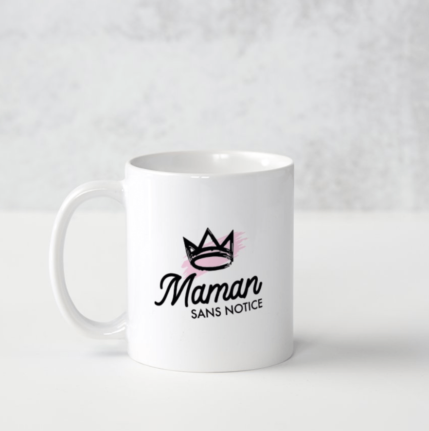 Mug humoristique maman sans notice maman sans notice