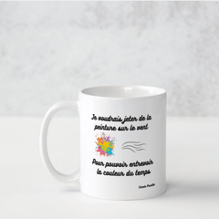 Mug La peinture sur le vent maman sans notice