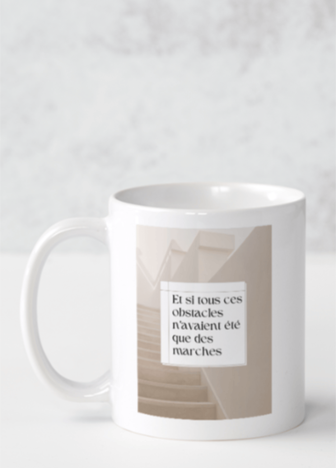 Mug Les marches maman sans notice
