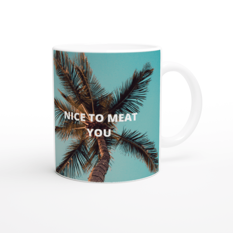 Mug Nice to meat you maman sans notice