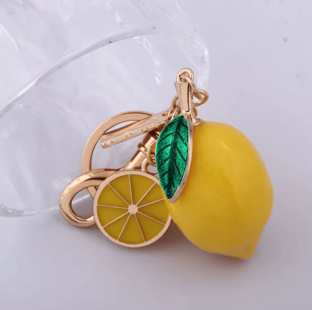 Porte clé citron maman sans notice