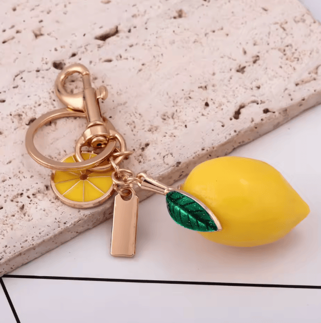 Porte clé citron maman sans notice
