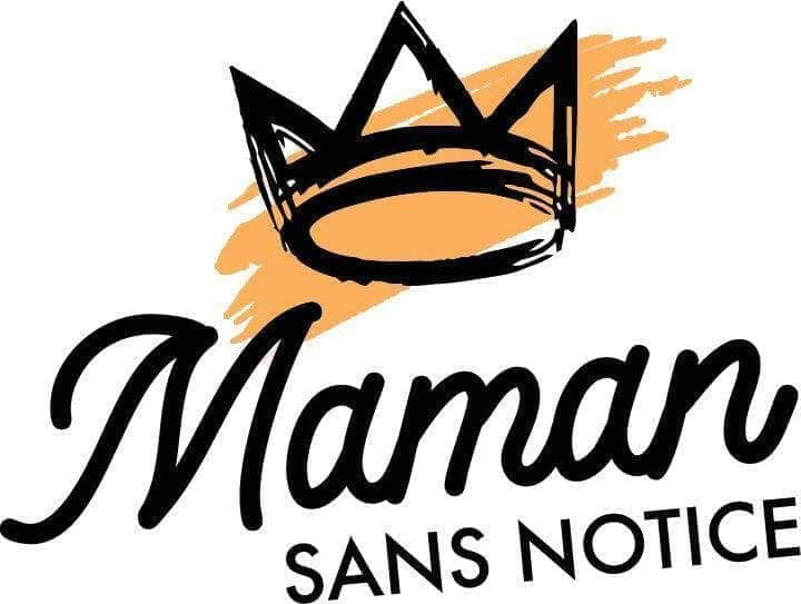 Porte monnaie rond fond orange maman sans notice mamansansnotice