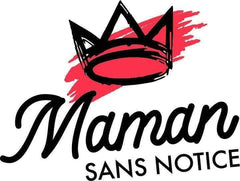 Porte monnaie rond fond rouge maman sans notice mamansansnotice