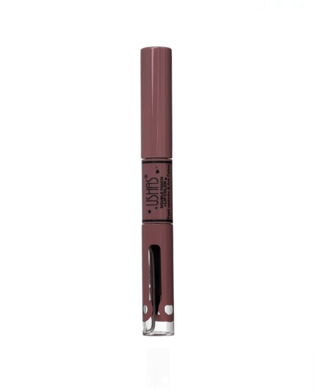 Rouge à lèvres Double Touch Rose foncé maman sans notice