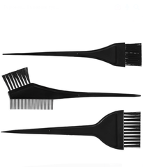 Set de 3 Pinceaux et Peignes de Coloration Coiffure – OMNIA maman sans notice