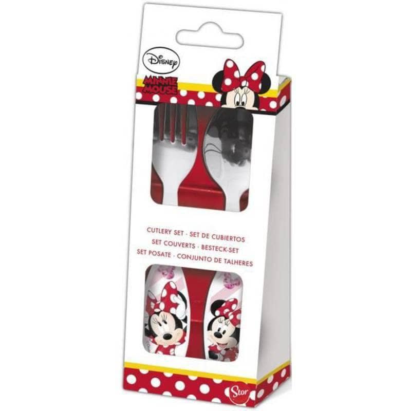 Set de couverts pour enfant Minnie de Disney maman sans notice