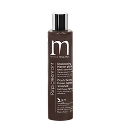 Shampoing colorant Repigmentant MARRON GLACE MUTALO 200 ML maman sans notice