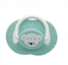 Sucette Ourson – Silicone Verte (0-6 mois) maman sans notice