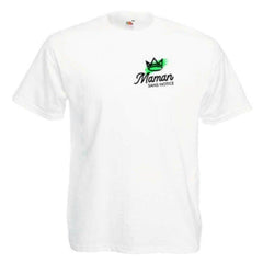 t-shirt fond vert maman sans notice mamansansnotice