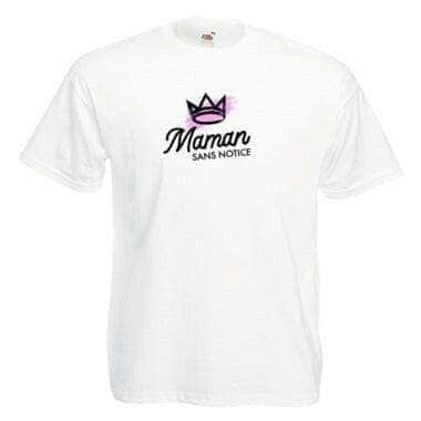 t-shirt Rose Foncé maman sans notice mamansansnotice