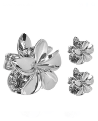 Trois pinces à cheveux Fleurs de Tahiti maman sans notice